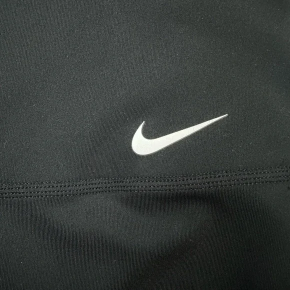 Nike Dri-FIT Women’s Black Biker Shorts High Rise Athletic Size Small - Picture 2 of 5